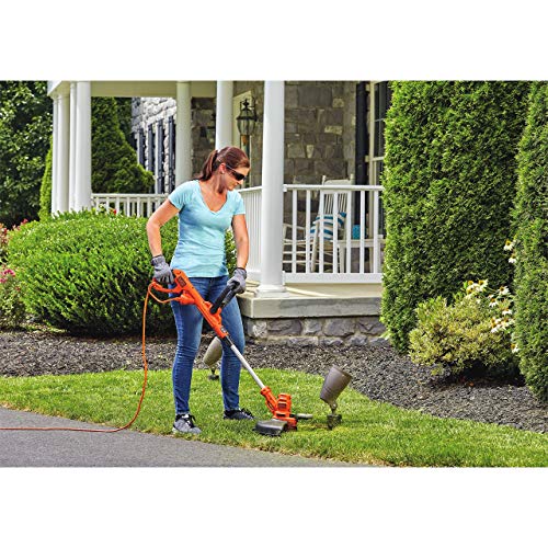 BLACK+DECKER BESTA510 6.5 Amp 14 in. AFS Electric String Trimmer/Edger (Renewed)