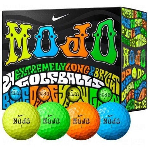 Nike Mojo Golf Balls Multicolored Double Dozen Golf Balls