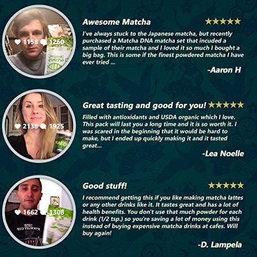 MatchaDNA 1 LB Certified Organic Matcha Green Tea Powder (16 OZ TIN CAN)