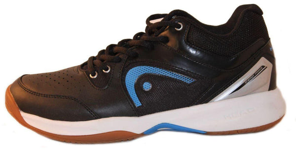 HEAD Men's Sonic 2000 MID Racquetball/Squash Indoor Court Shoes (Non-Marking) (Black/Blue) 12.0 (D) US [product _type] HEAD - Ultra Pickleball - The Pickleball Paddle MegaStore