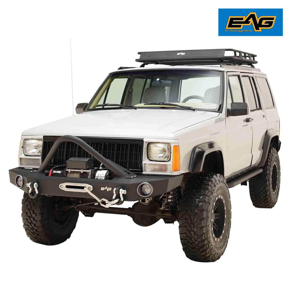 EAG Stinger Front Bumper with Winch Plate