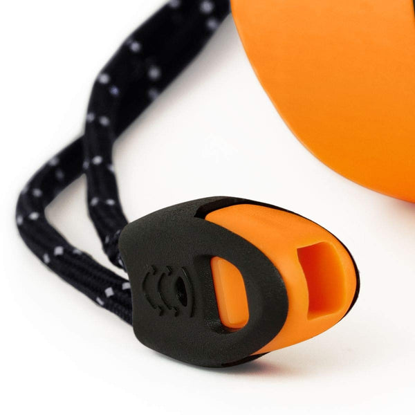 Go Time Gear Life Tent Emergency Survival Shelter - 2 Person Emergency Tent - Use As Survival Tent, Emergency Shelter, Tube Tent, Survival Tarp - Includes Survival Whistle & Paracord (Orange)