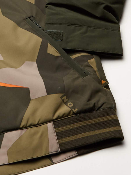 Burton Boys' Game Day Jacket, Three Crowns Camo, Large