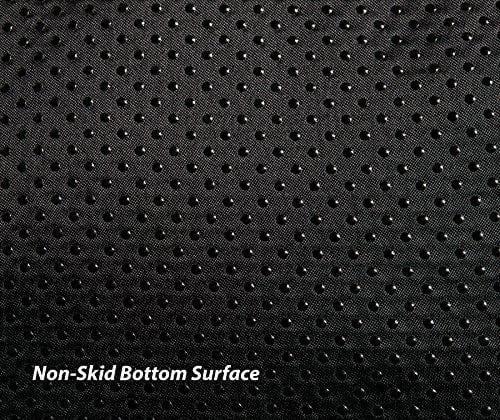 Plush Pet Bed | Ombré Swirl Dog Bed & Cat Bed | Gray 23L x 18W x 1.75H -Inches for Small Dog Breeds