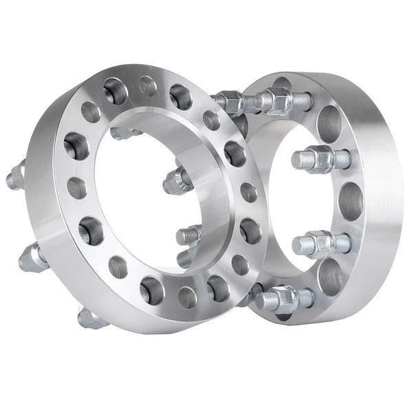 OCPTY replacement parts for 4X 1.5 inch 8x6.5 to 8x6.5 Wheel Spacers 8 lug Fits for Ford F250 F350 Dodge Ram 2500 3500 (8x165.1 9/16" Studs)