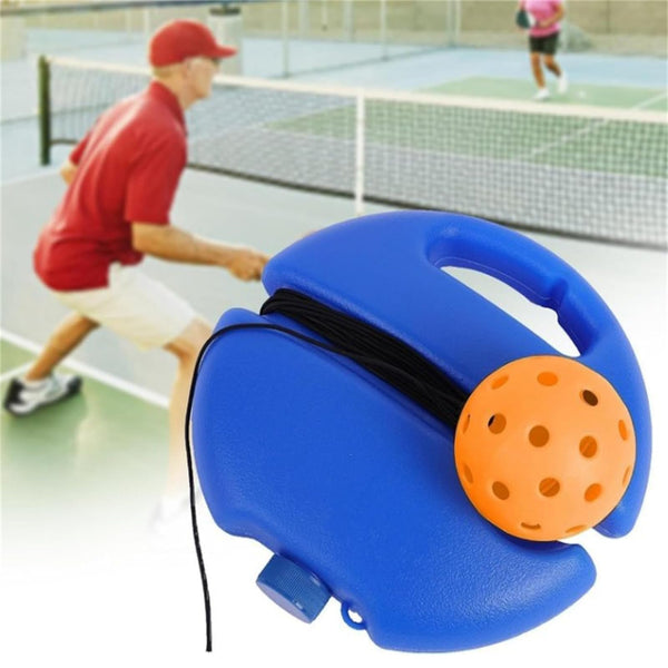 Matchbuddy Pickleball Trainer, Pickleball Trainer Rebound Ball with String, Pickleball Trainer, Rebound Practice Ball with 40 Holes Pickleball Ball, Pickleball Trainer Ball with String (Green)