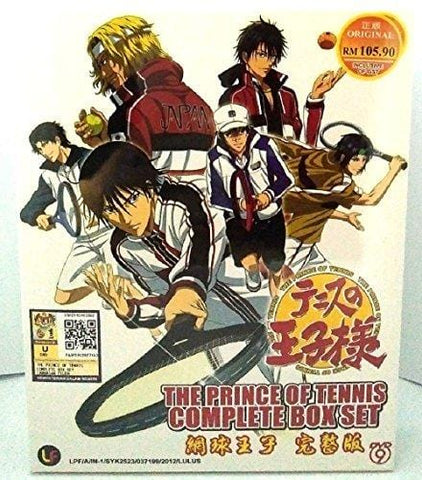 THE PRINCE OF TENNIS - COMPLETE TV SERIES + OVA DVD BOX SET (1 - 80 EPISODES)