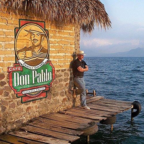 5LB Cafe Don Pablo Subtle Earth Organic Gourmet Coffee - Medium Dark Roast - Whole Bean Coffee - USDA Certified Organic Arabica Coffee - (5 lb) Bag