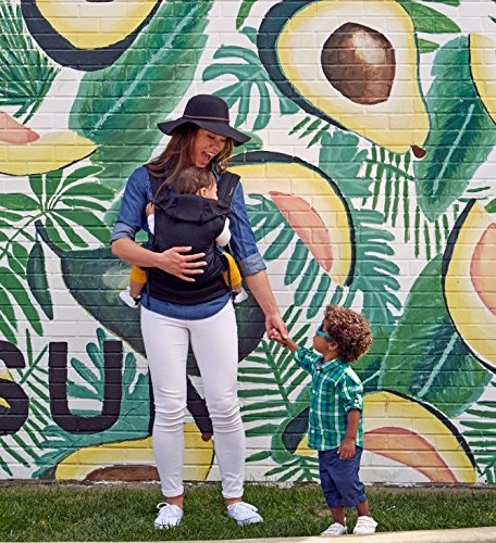 Contours Love 3-in-1 Child & Baby Carrier with 3 Seating Positions, Charcoal Gray