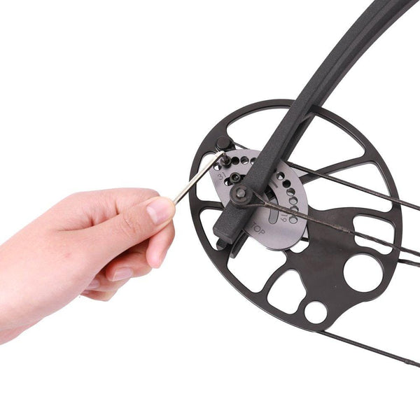 Leader Accessories Compound Bow 25-70lbs 19" - 31" Archery Hunting Equipment with Max Speed 300fps, Right Handed (God camo)