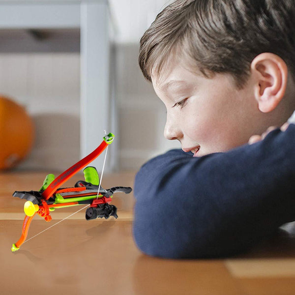 Toysery Real Crossbow Archery Set - Comes with Suction Cup Arrows and Target Material - Ultimate Fun for Kids - Absolutely Safe for Kids - Great for Indoor and Outdoor Game