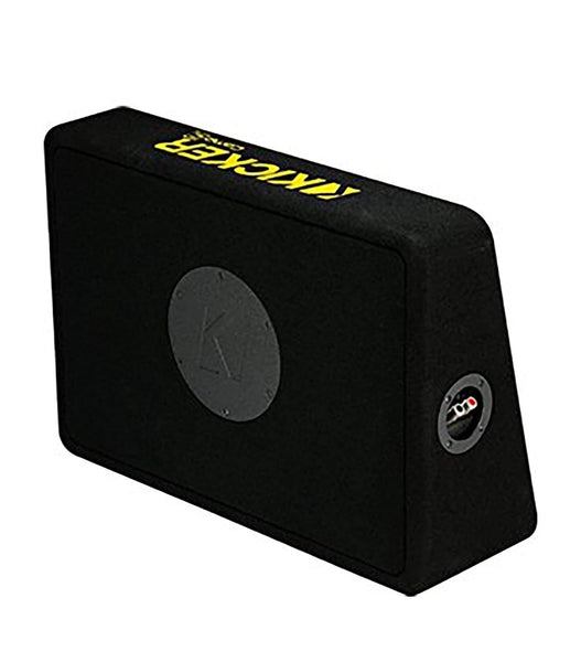 Kicker 10" 600 Watt 4 Ohm Vented Thin Profile Subwoofer Enclosure | 44TCWC104