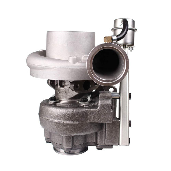 Diesel Turbocharger HX35 HX35W Turbo with Internal Wastegate Turbine Fit for 99 to 02 Dodge Ram 2500 3500 5.9L Truck 6BT Cummins Engine (HX35/HX35W 3592766)