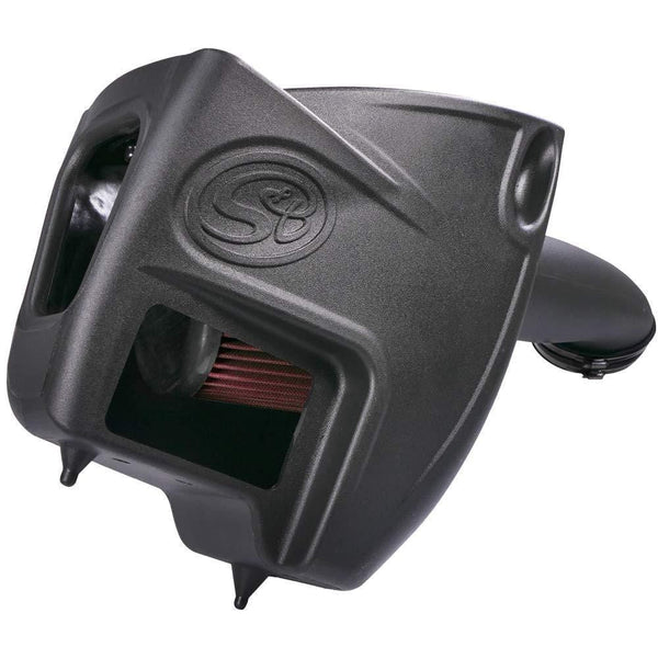 S&B Filters 75-5104 Cold Air Intake For 2011-2016 Ford Powerstroke 6.7L (Oiled Cleanable, 8-ply Cotton Filter)