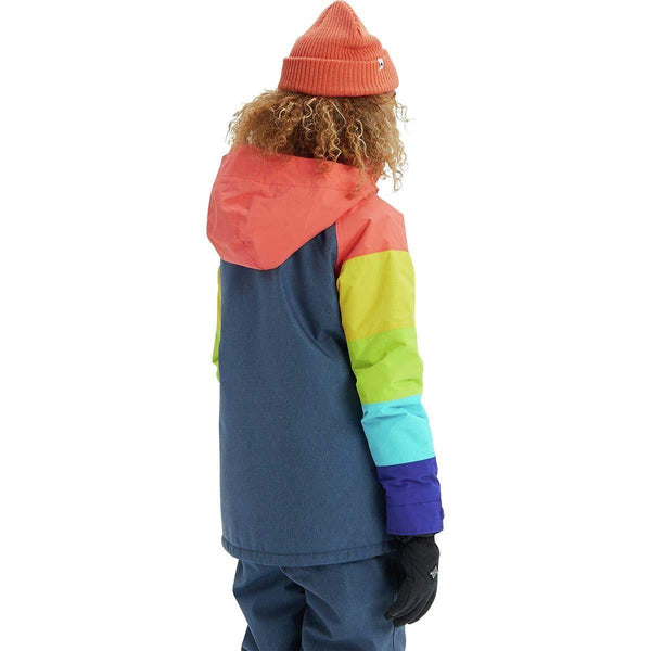 Burton Girls' Hart Jacket, Medium, Light Denim Multi, Small