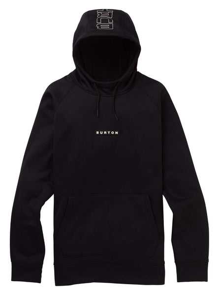 Burton Men's Crown Bonded Pullover Hoodie, True Black W20, Medium