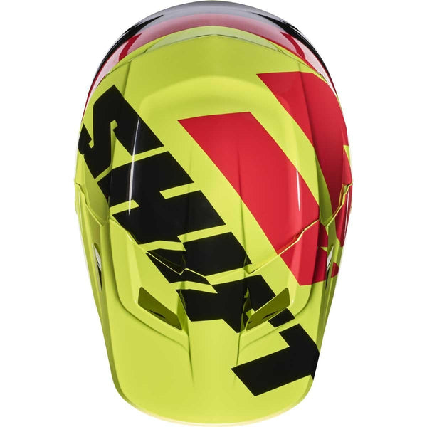 2017 Shift White Label Tarmac Helmet-Flo Yellow-M