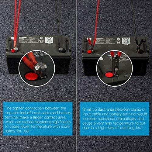 POTEK 2000W Power Inverter Three AC Outlets 12V DC to 110V AC Car Inverter with USB Port