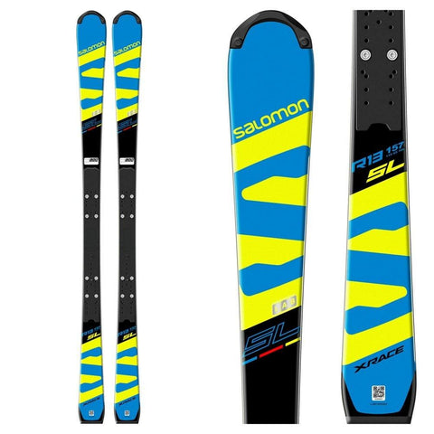 Salomon X-Race Lab Race Skis with X-12 Lab Bindings - 175cm