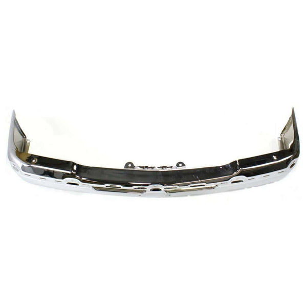 MBI AUTO - Chrome Steel, Front Bumper Face Bar for 2003-2006 Chevy Avalanche & Silverado 1500/2500 & 2007 Silverado Classic Pickup, GM1002416