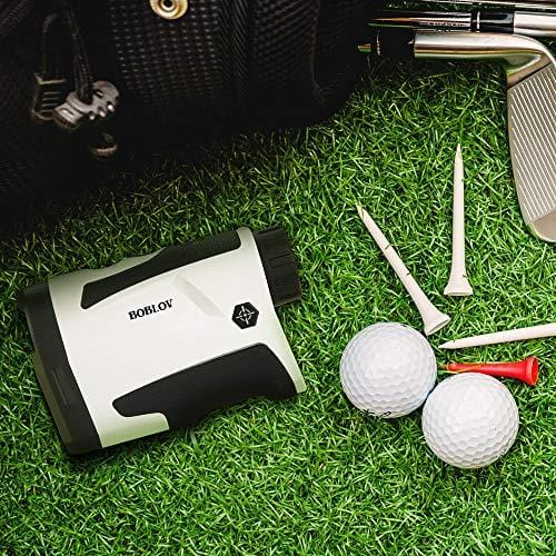 BOBLOV 650Yards Golf Rangefinder with Pinsensor Support Vibration On/Off and USB Charging Flag Lock Distance Speed Measurement Range Finder (LF600G Without Slope) (LF600G Without Slope)
