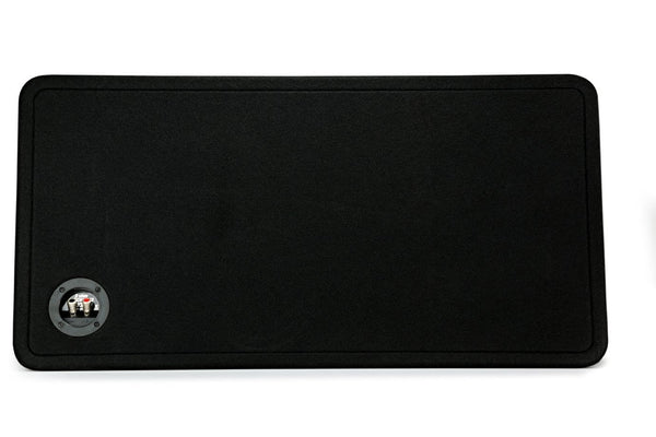 Kicker Dual 12-Inch 1200 Watt 2 Ohm Vented Loaded Subwoofer Enclosure, 44DCWC122,Black,31.88 x 13.2 x 17.25 x 16 inches