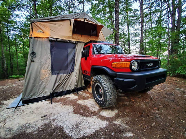 Tuff Stuff Ranger Roof Top Tent & Annex Room, 3 Person