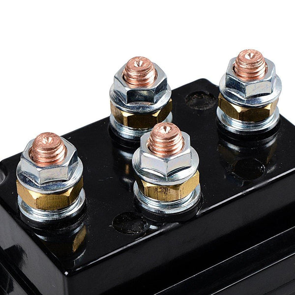 12V 500A Winch Solenoid Contactor Relay Replacement 8000lb-12000lb for ATV UTV Truck
