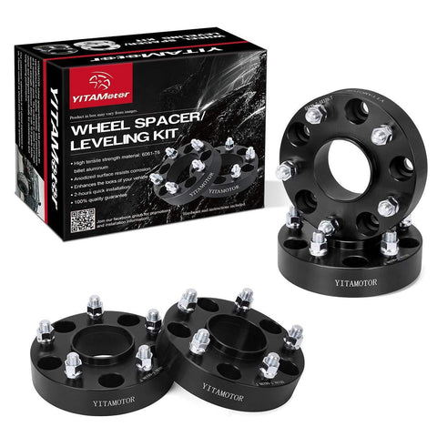 YITAMOTOR Wheel Spacers 5x5.5 for RAM 1500, 1.5 inches Forged Hubcentric Wheel Adapters, M14x1.5 Studs & 77.8mm Bore Compatible for 2011-2018 Dodge RAM 1500 