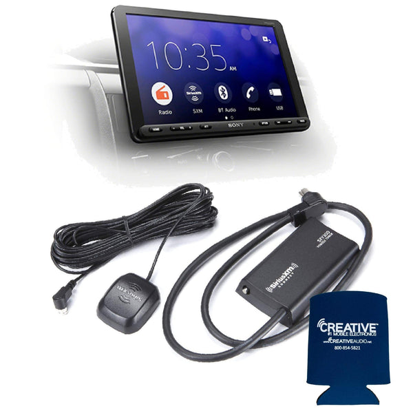 Sony XAV-AX8000 8.95" Bluetooth Media Receiver with SiriusXM Satellite Radio Kit
