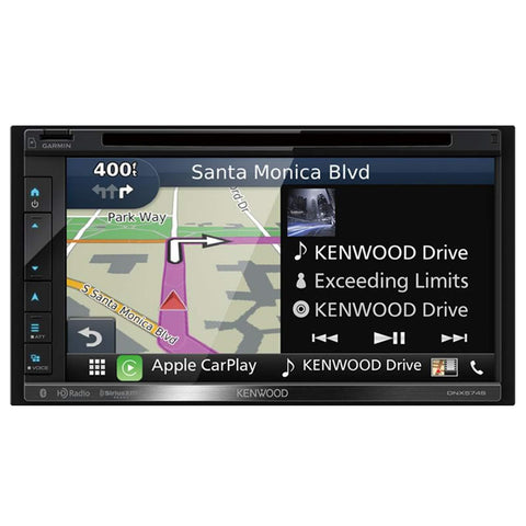 Kenwood DNX574S 2-Din AV Navigation System with Bluetooth & HD Radio