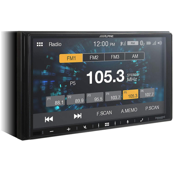Alpine ILX-W650 Digital Multimedia 7 Inch Screen Mechless Bluetooth Car Receiver