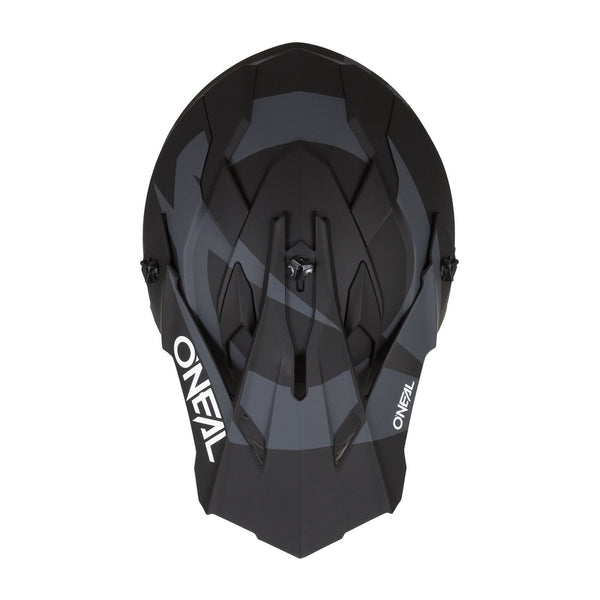 O'Neal Unisex-Adult Off Road 2SERIES Helmet (SLICK) (Black/Gray, Large)