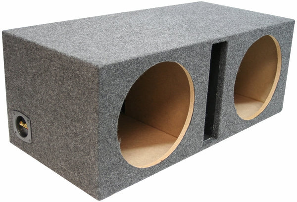 Dual 12" Kicker CompC Sub Package with Kicker 46CXA400.1 Amp & Vented Enclosure