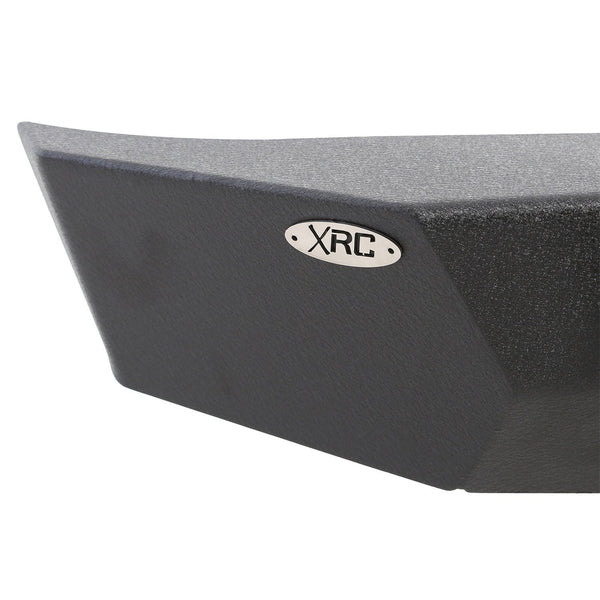 Smittybilt 76855 XRC Textured Black Rear Bumper with 2" Receiver Hitch and D-Ring Mounts