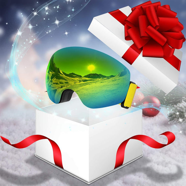 GRM Ski Snow Snowboard Goggles UV Protection Anti Fog Snow Goggles for Men Women Youth