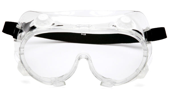 Pyramex G204t Indirect Vent, Chemical Splash Anti-fog Goggles