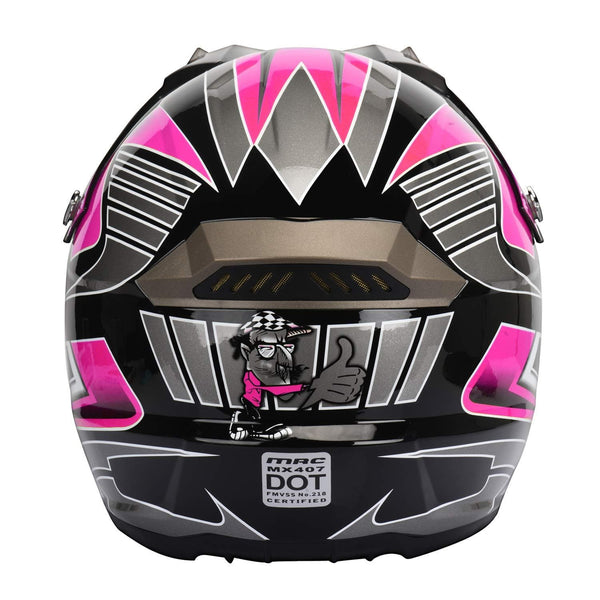 Women's Motocross ATV Helmet Dirt Bike OffRoad Mountain Bike Helmet Goggles Gloves Combo Pink 189 (L)