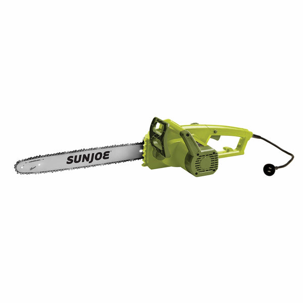 Sun Joe SWJ701E 18-inch 14.0 Amp Electric Chain Saw with Kickback Safety Brake