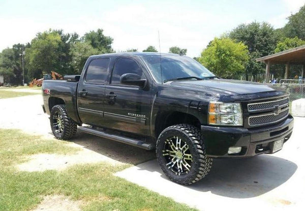 Helo HE835 Gloss Black Machined Wheel - (17x8"/6x5.5")