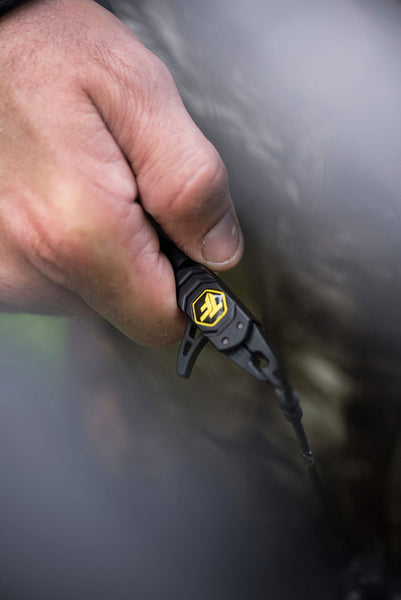 TruFire Patriot Archery Compound Bow Release - Adjustable Black Wrist Strap