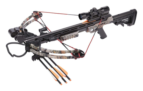 CenterPoint AXCS185CK Sniper 370 Crossbow Package, Camo, Small