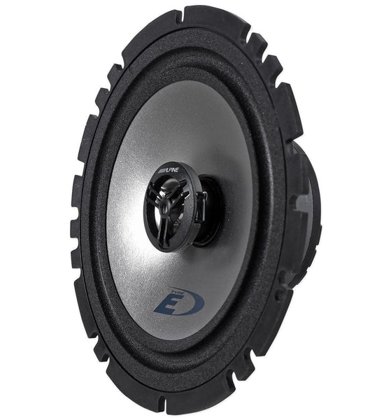 Alpine 6.5" SXE Coaxial+Component Car Audio Speakers+4 Channel Amplifier+Amp Kit