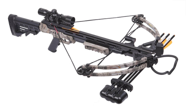 CenterPoint AXCS185CK Sniper 370 Crossbow Package, Camo, Small