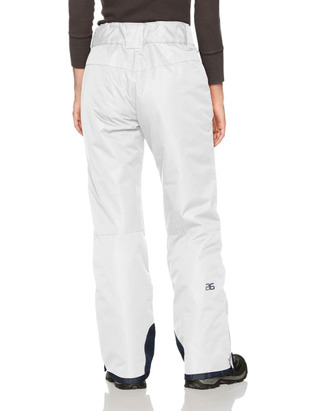 Arctix Women's Insulated Snow Pants, White, Large/Regular
