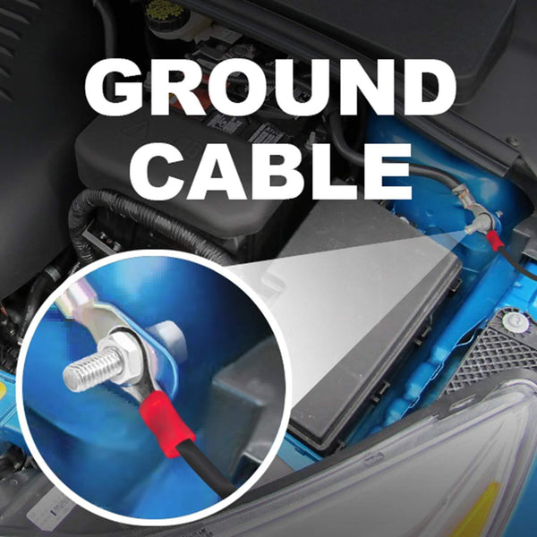 BOSS Audio KIT10 4 Gauge Amplifier Installation Wiring Kit - A Car Amplifier Wiring Kit Helps You Make connections and Brings Power To Your Radio, Subwoofers and Speakers