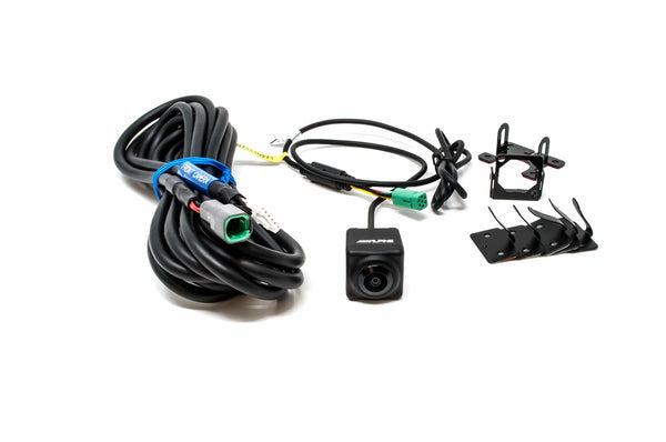 Alpine iLX-F309 HALO9 Receiver w/ 9-inch Touch Screen, Single-DIN, Includes Front & Rear Cameras + Camera Switcher