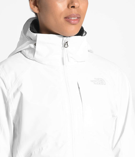 The North Face Women's Osito Triclimate Jacket, TNF White/TNF White, Small