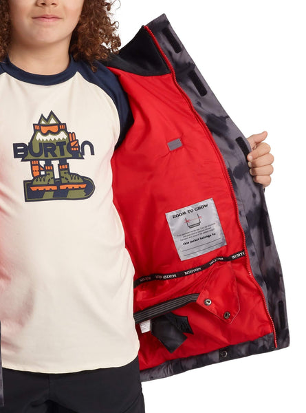 Burton Boys' Symbol Jacket, Blowout Stripe, X-Large