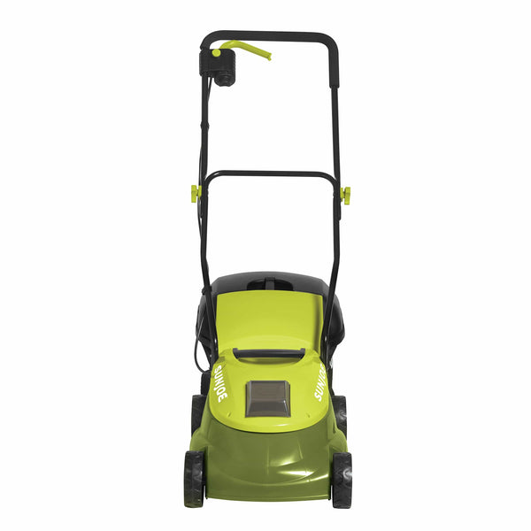 Sun Joe MJ401C 14-Inch 28-Volt Cordless Push Lawn Mower, Green
